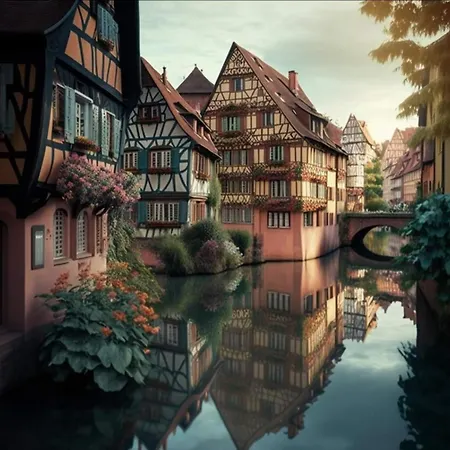 Privatif Avec Spa, Sauna A Colmar 別荘